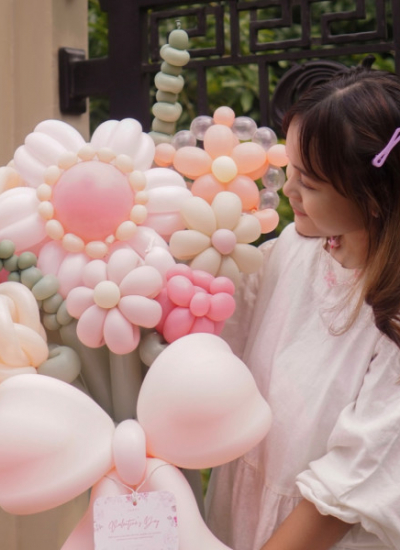 Flower Balloon Handbouquet