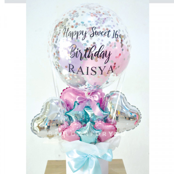 Hot Air Balloon Foil - Birthday