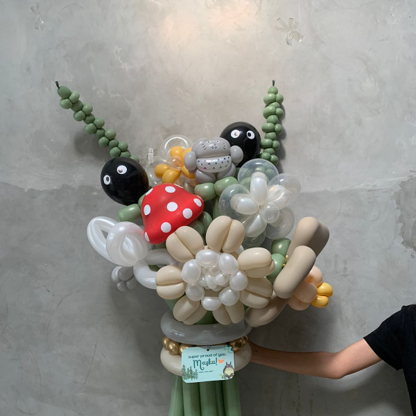 Tranclucent Bouquet - Totoro Theme