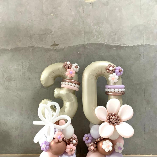Base Number Flower 