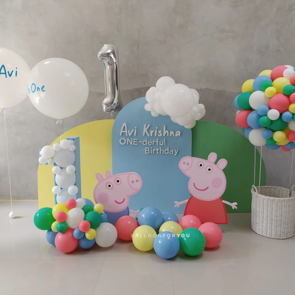 Instant 3 Custom with Helium & Hot Air Balloon