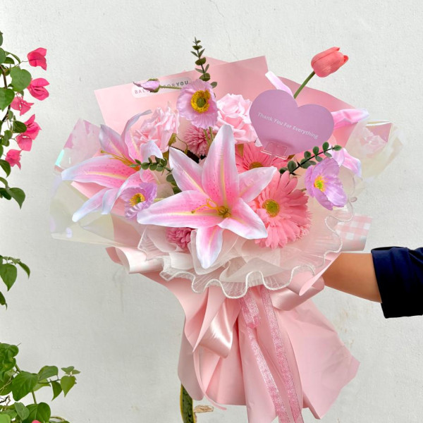 Cotton Pink Bouquet 