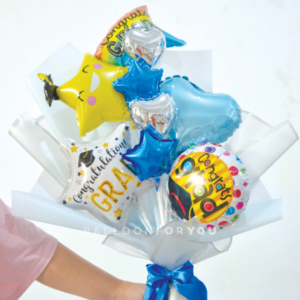 Graduation Hand Bouquet Balloon