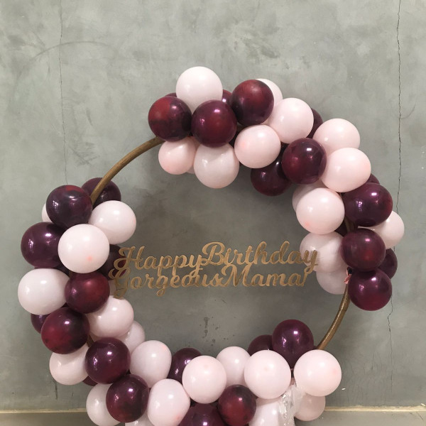 Hoop - Wooden Name