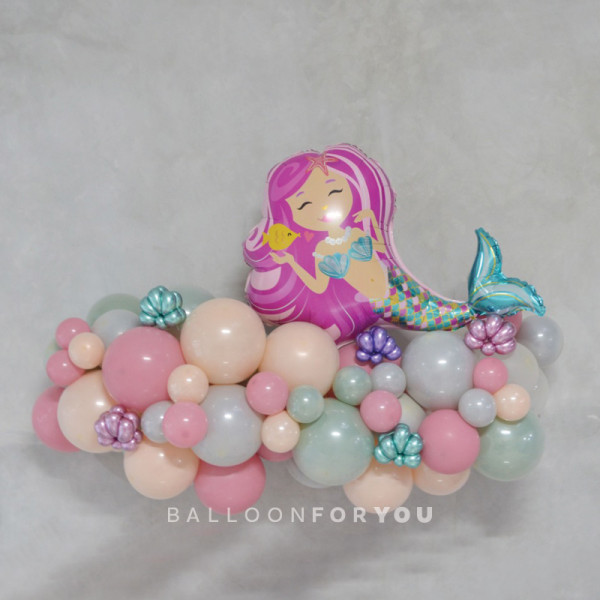Balloon Garland Mermaid
