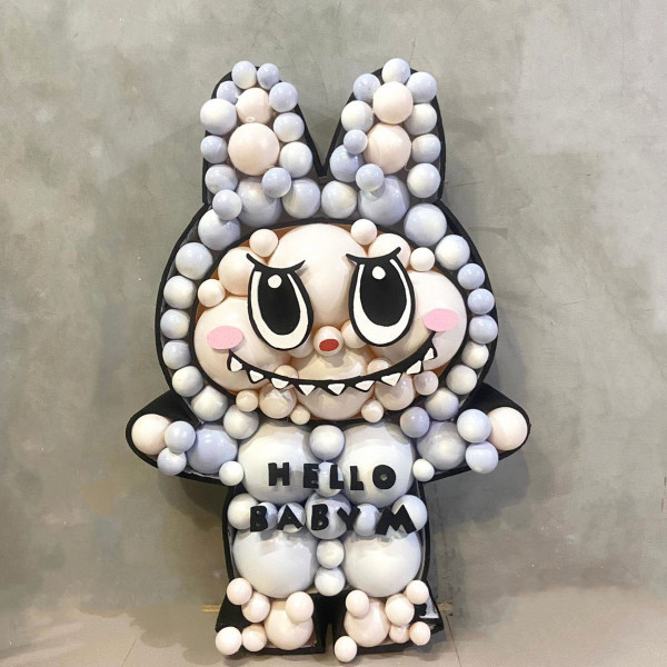 Labubu Mosaic Balloon