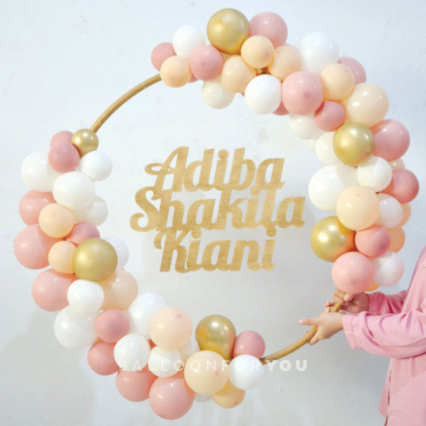Hoop - Wooden Name