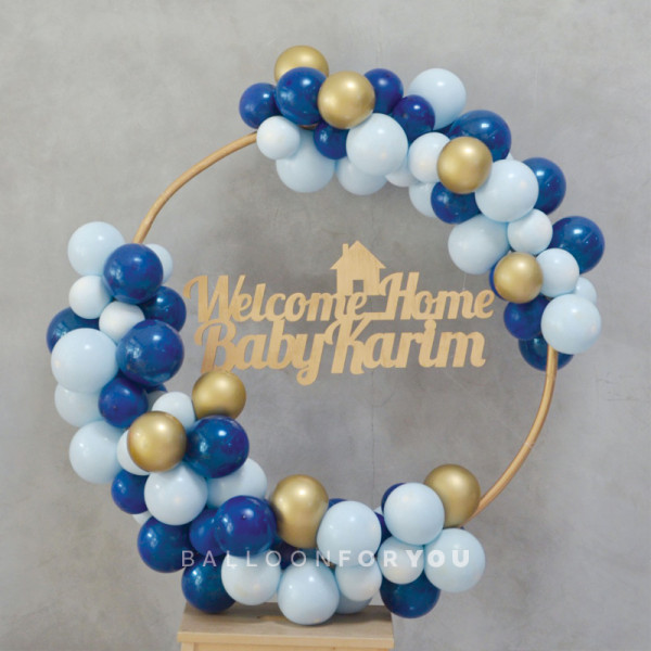 Hoop - Wooden Name