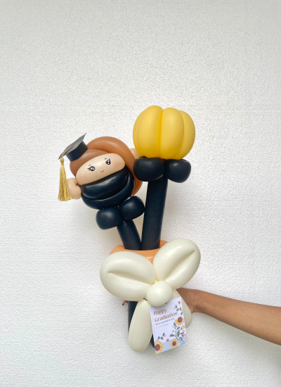 Graduation Tulips Bouquet  thumbnail