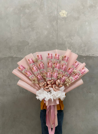 Money Handbouquet with Love