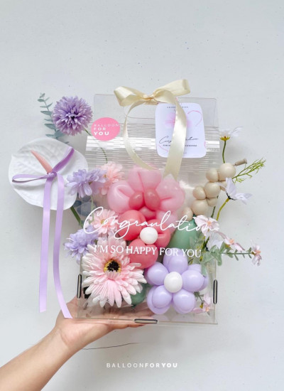 Blooms Acrylic Box  thumbnail