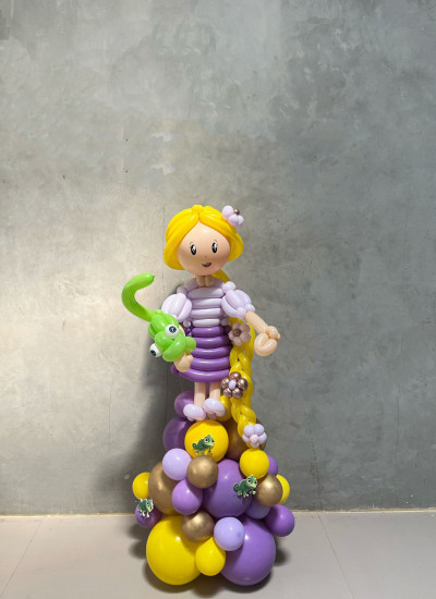 Balloon Art - Rapunzel 
