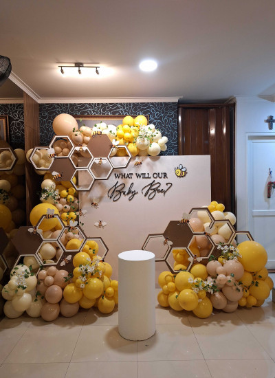 Baby shower backdrop thumbnail