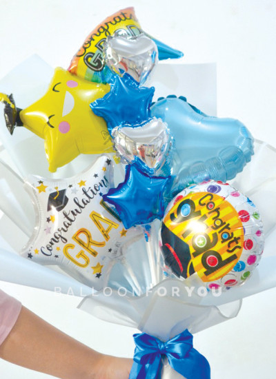 Graduation Hand Bouquet Balloon