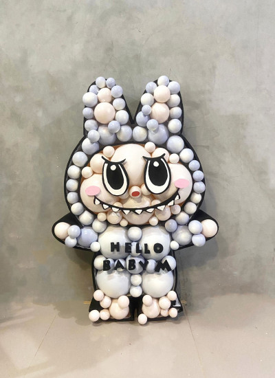 Labubu Mosaic Balloon